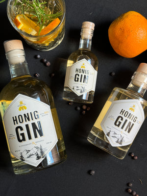 Bio-Honig Gin alle Größen Honighütten